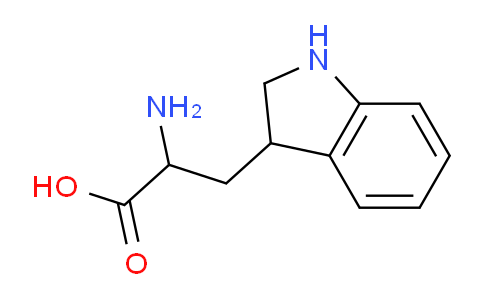 CAS No. 7536-97-2, 2-Amino-3-(indolin-3-yl)propanoic acid