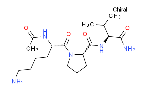 CAS No. 57899-96-4, (S)-1-((S)-2-Acetamido-6-aminohexanoyl)-N-((S)-1-amino-3-methyl-1-oxobutan-2-yl)pyrrolidine-2-carboxamide