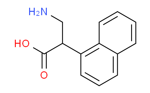 CAS No. 100393-37-1, 3-Amino-2-(naphthalen-1-yl)propanoic acid