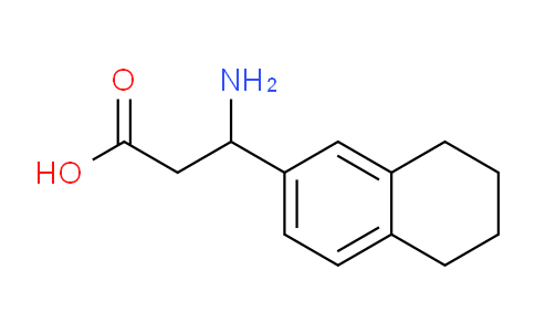 CAS No. 887586-55-2, 3-Amino-3-(5,6,7,8-tetrahydronaphthalen-2-yl)propanoic acid