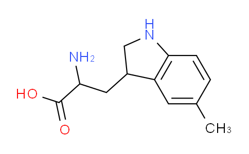 CAS No. 1039202-79-3, 2-Amino-3-(5-methylindolin-3-yl)propanoic acid