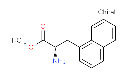 CAS No. 119357-91-4, (S)-Methyl 2-amino-3-(naphthalen-1-yl)propanoate