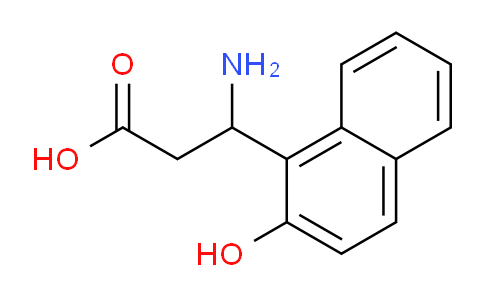 CAS No. 682803-52-7, 3-Amino-3-(2-hydroxynaphthalen-1-yl)propanoic acid