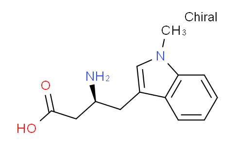 CAS No. 1313277-94-9, (S)-3-Amino-4-(1-methyl-1H-indol-3-yl)butanoic acid