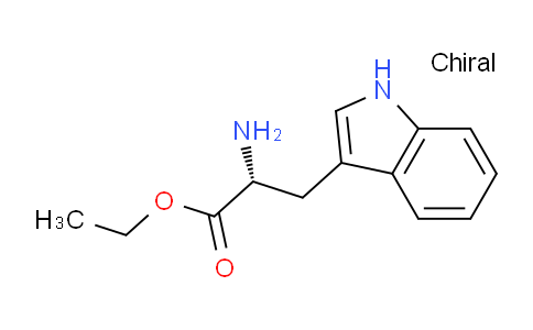 CAS No. 74126-25-3, (R)-Ethyl 2-amino-3-(1H-indol-3-yl)propanoate