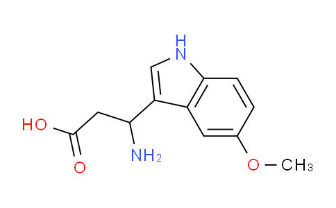 CAS No. 773122-10-4, 3-Amino-3-(5-methoxy-1H-indol-3-yl)propanoic acid