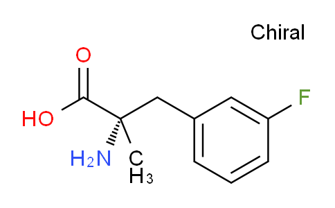 CAS No. 130855-56-0, (S)-2-Amino-3-(3-fluorophenyl)-2-methylpropanoic acid