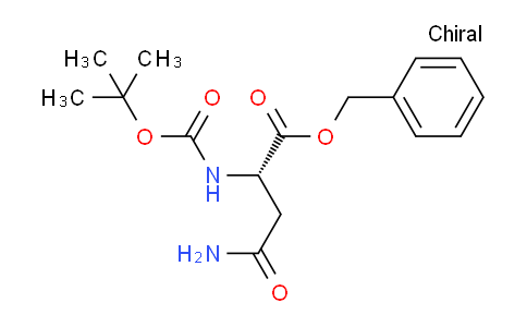 CAS No. 13512-57-7, (S)-Benzyl 4-amino-2-((tert-butoxycarbonyl)amino)-4-oxobutanoate