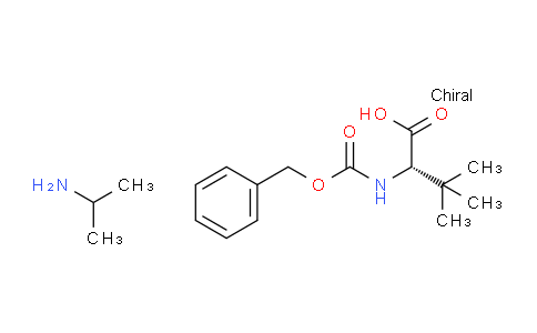 CAS No. 1621085-33-3, Propan-2-amine (S)-2-(((benzyloxy)carbonyl)amino)-3,3-dimethylbutanoate