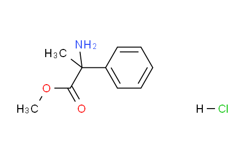 CAS No. 191796-90-4, Methyl 2-amino-2-phenylpropanoate hydrochloride