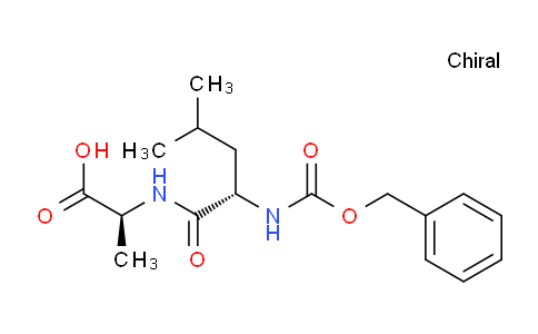 CAS No. 2817-13-2, (S)-2-((S)-2-(((Benzyloxy)carbonyl)amino)-4-methylpentanamido)propanoic acid