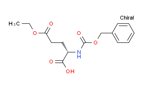 CAS No. 35726-62-6, (S)-2-(((Benzyloxy)carbonyl)amino)-5-ethoxy-5-oxopentanoic acid