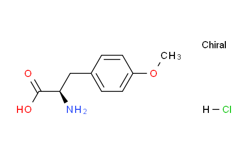 CAS No. 70601-63-7, (R)-2-Amino-3-(4-methoxyphenyl)propanoic acid hydrochloride