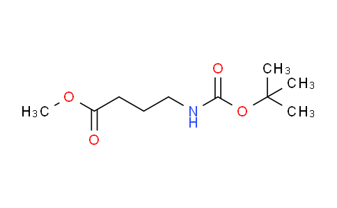 CAS No. 85909-04-2, Methyl 4-((tert-butoxycarbonyl)amino)butanoate