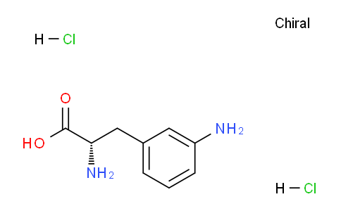 CAS No. 908571-75-5, (S)-2-Amino-3-(3-aminophenyl)propanoic acid dihydrochloride