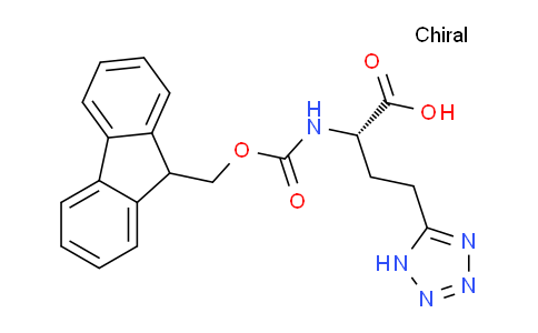 CAS No. 954147-36-5, (S)-2-((((9H-Fluoren-9-yl)methoxy)carbonyl)amino)-4-(1H-tetrazol-5-yl)butanoic acid