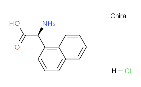 CAS No. 649554-52-9, (S)-2-Amino-2-(naphthalen-1-yl)acetic acid hydrochloride