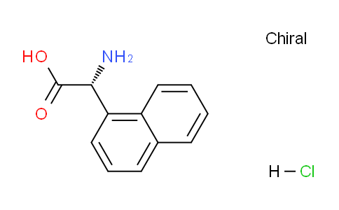 CAS No. 1192350-47-2, (R)-2-Amino-2-(naphthalen-1-yl)acetic acid hydrochloride