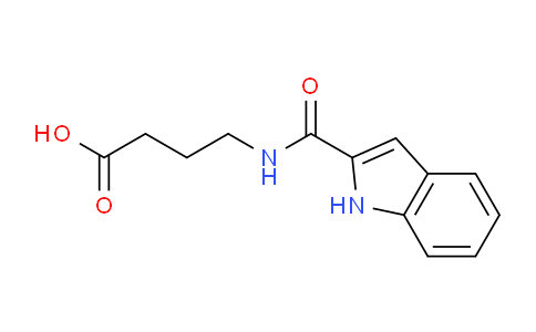 CAS No. 503616-22-6, 4-(1H-Indole-2-carboxamido)butanoic acid
