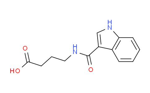 CAS No. 503616-25-9, 4-(1H-Indole-3-carboxamido)butanoic acid