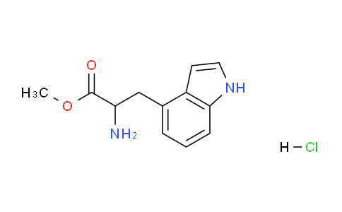 CAS No. 1464091-39-1, Methyl 2-amino-3-(1H-indol-4-yl)propanoate hydrochloride