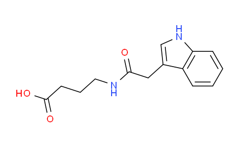 CAS No. 79438-89-4, 4-(2-(1H-Indol-3-yl)acetamido)butanoic acid