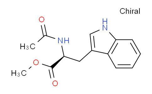 CAS No. 36060-94-3, (S)-Methyl 2-acetamido-3-(1H-indol-3-yl)propanoate