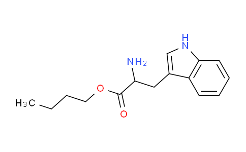 CAS No. 7401-26-5, Butyl 2-amino-3-(1H-indol-3-yl)propanoate