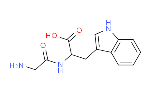 CAS No. 2189-26-6, 2-(2-Aminoacetamido)-3-(1H-indol-3-yl)propanoic acid