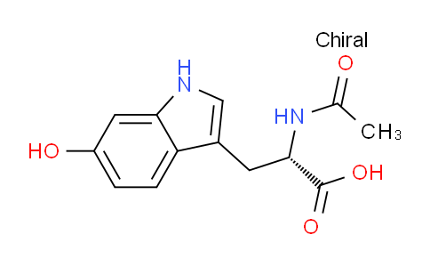 CAS No. 87667-59-2, (S)-2-Acetamido-3-(6-hydroxy-1H-indol-3-yl)propanoic acid