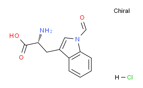 CAS No. 367453-01-8, (R)-2-Amino-3-(1-formyl-1H-indol-3-yl)propanoic acid hydrochloride