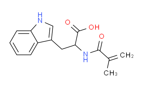 CAS No. 77890-34-7, 3-(1H-Indol-3-yl)-2-methacrylamidopropanoic acid