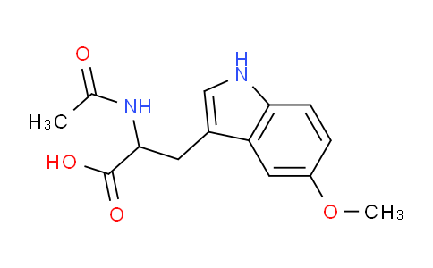 CAS No. 43167-40-4, 2-Acetamido-3-(5-methoxy-1H-indol-3-yl)propanoic acid