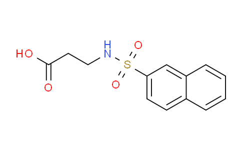 CAS No. 100394-14-7, 3-(Naphthalene-2-sulfonamido)propanoic acid