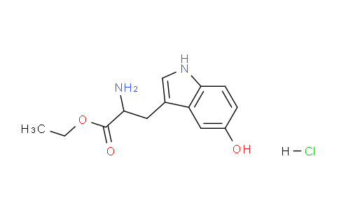 CAS No. 103404-89-3, Ethyl 2-amino-3-(5-hydroxy-1H-indol-3-yl)propanoate hydrochloride
