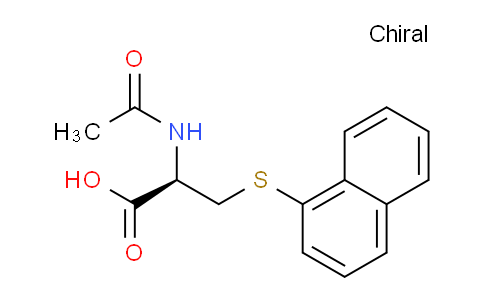 CAS No. 51325-34-9, (R)-2-Acetamido-3-(naphthalen-1-ylthio)propanoic acid