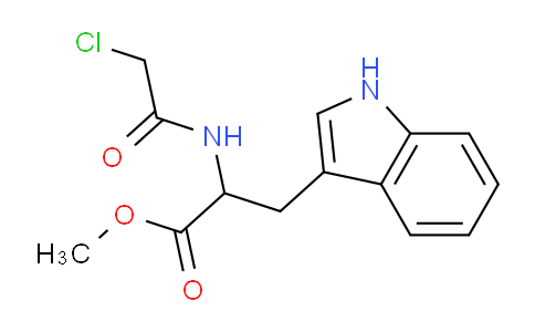 CAS No. 108273-71-8, Methyl 2-(2-chloroacetamido)-3-(1H-indol-3-yl)propanoate