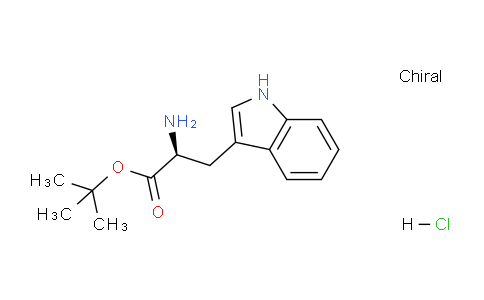 CAS No. 115692-31-4, (S)-tert-Butyl 2-amino-3-(1H-indol-3-yl)propanoate hydrochloride