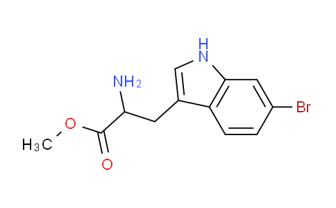 CAS No. 774181-71-4, Methyl 2-amino-3-(6-bromo-1H-indol-3-yl)propanoate