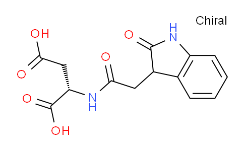 CAS No. 119975-53-0, (2S)-2-(2-(2-Oxoindolin-3-yl)acetamido)succinic acid