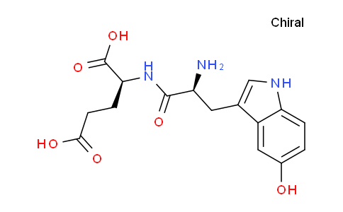 CAS No. 98409-97-3, (S)-2-((S)-2-Amino-3-(5-hydroxy-1H-indol-3-yl)propanamido)pentanedioic acid