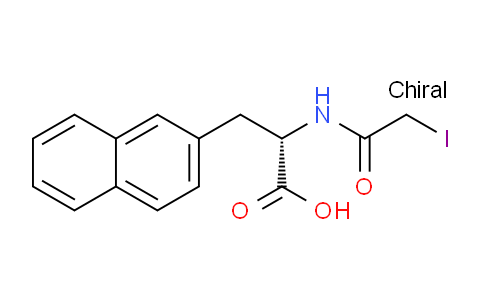 CAS No. 1219437-29-2, (S)-2-(2-Iodoacetamido)-3-(naphthalen-2-yl)propanoic acid