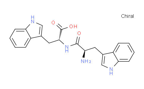 CAS No. 58607-72-0, (R)-2-((R)-2-Amino-3-(1H-indol-3-yl)propanamido)-3-(1H-indol-3-yl)propanoic acid