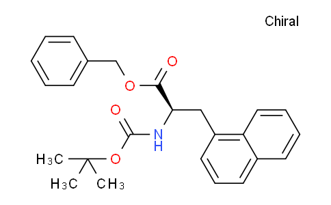 CAS No. 1303994-00-4, (R)-Benzyl 2-((tert-butoxycarbonyl)amino)-3-(naphthalen-1-yl)propanoate