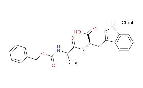 CAS No. 160465-14-5, (R)-2-((S)-2-(((Benzyloxy)carbonyl)amino)propanamido)-3-(1H-indol-3-yl)propanoic acid