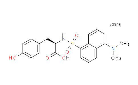 CAS No. 109527-34-6, (R)-2-(5-(Dimethylamino)naphthalene-1-sulfonamido)-3-(4-hydroxyphenyl)propanoic acid