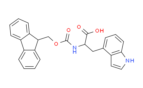 CAS No. 1464091-37-9, 2-((((9H-Fluoren-9-yl)methoxy)carbonyl)amino)-3-(1H-indol-4-yl)propanoic acid