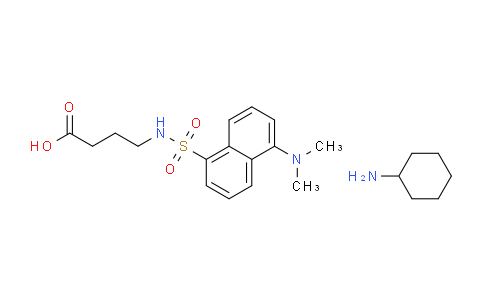 CAS No. 84560-02-1, Cyclohexanamine 4-(5-(dimethylamino)naphthalene-1-sulfonamido)butanoate