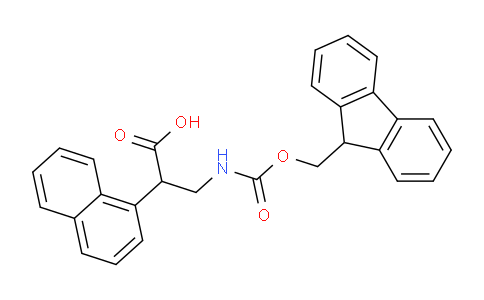 CAS No. 1310680-37-5, 3-((((9H-Fluoren-9-yl)methoxy)carbonyl)amino)-2-(naphthalen-1-yl)propanoic acid