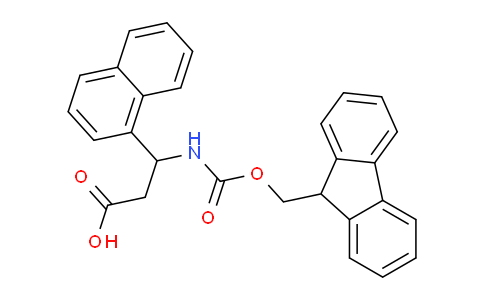 CAS No. 269078-77-5, Fmoc-3-amino-3-(1-naphthyl)propionic acid